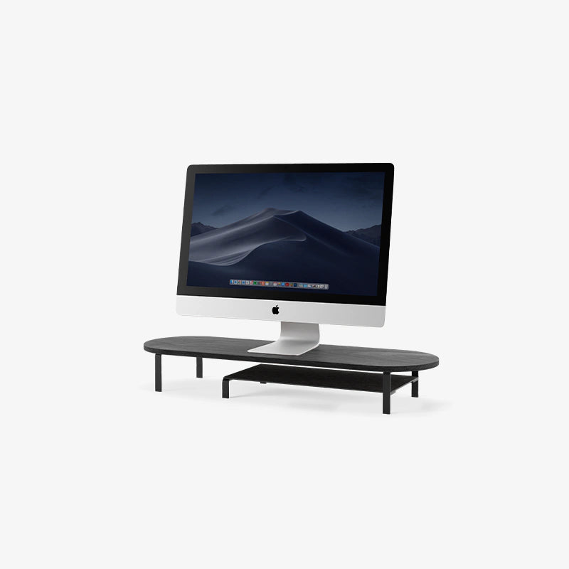 Monitor riser with shelf Black Series