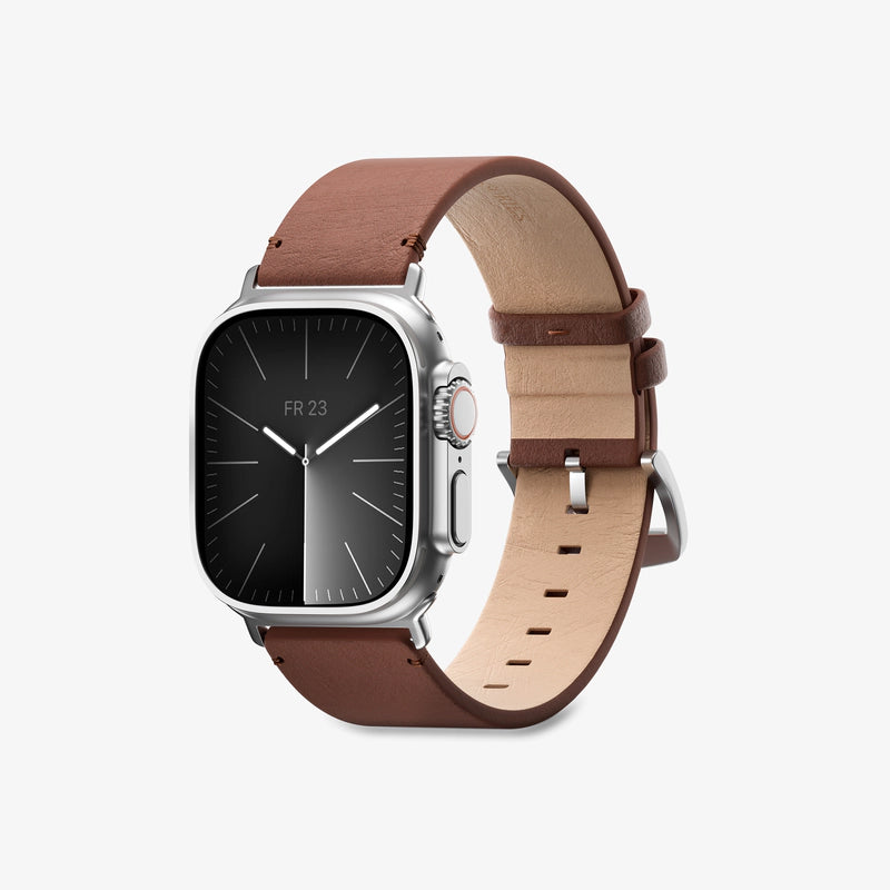 Apple Watch Ultra strap made from vegan leather Woodcessories