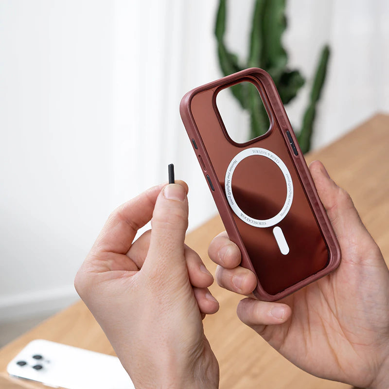 iPhone 13 Clear Case + 7 colored interchangeable buttons