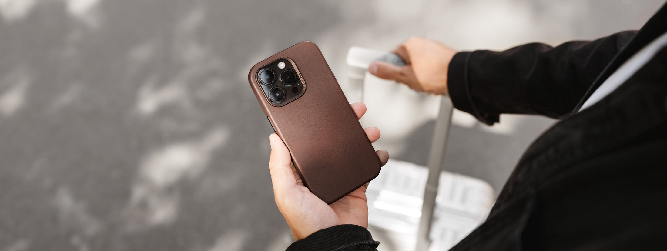 Vegan Leather Case iPhone 15