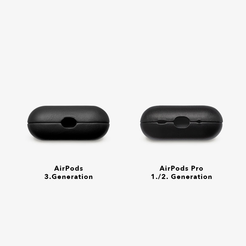 AirPods 3 Case Leather Black Vegan