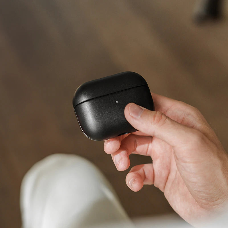 AirPods 3 Case Leather Black Vegan