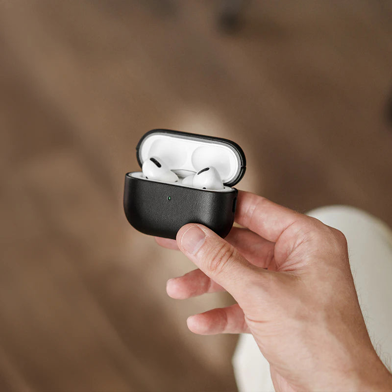 AirPods Pro Case Leather Black Vegan