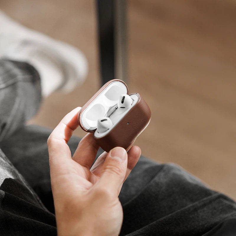 AirPods 3 Case Leather Brown Vegan