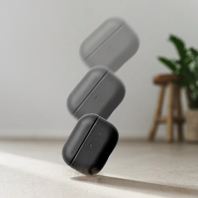 AirPods Pro Case Leather Black Vegan