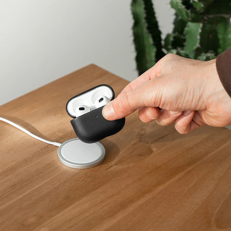 AirPods 3 Case Leather Black Vegan