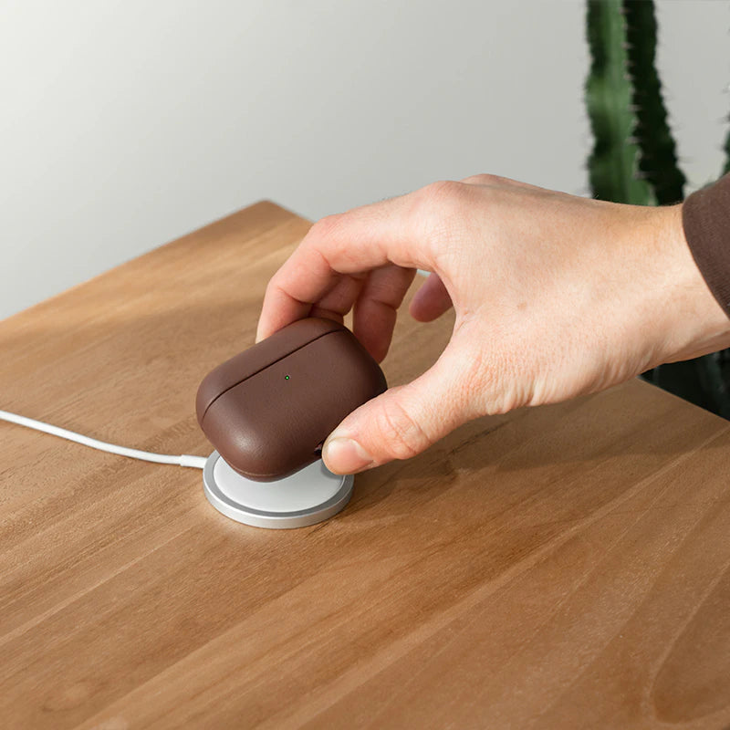 AirPods 3 Case Leather Brown Vegan