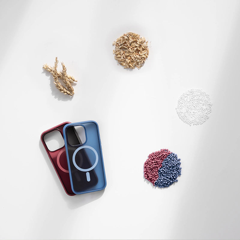 iPhone 13 Clear Case + 7 colored interchangeable buttons