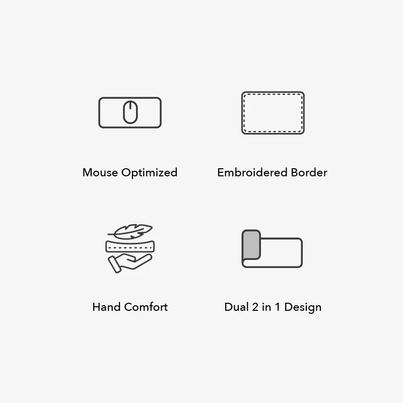 2in1 desk mat 70x30cm