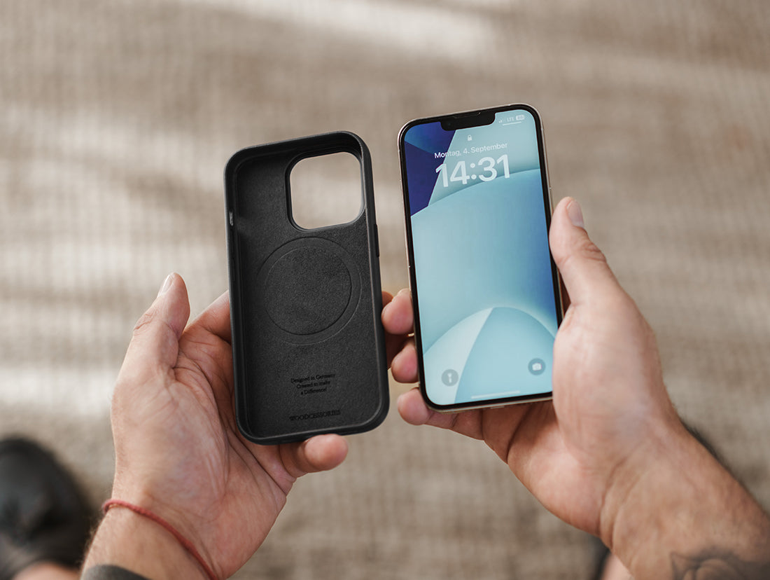 Vegan Leather Case iPhone 15