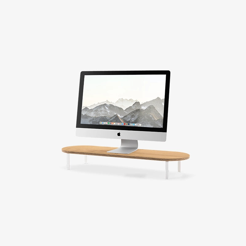 Monitor elevation from oak