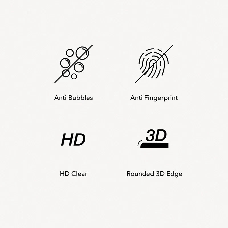 IPhone 14 Pro 3D Tempered Glass (2 pcs.)