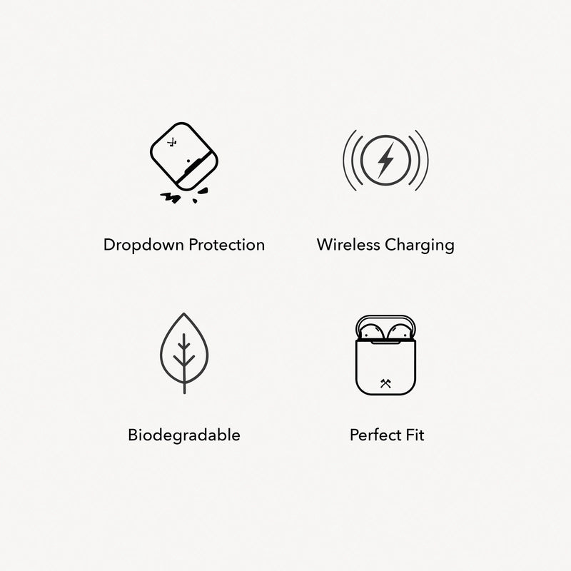 AirPods Case sustainable gray