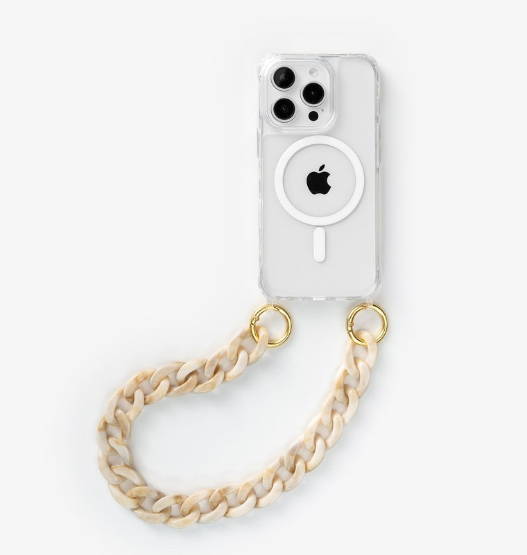 iPhone 15 Pro Crossbody Case Transparent MagSafe