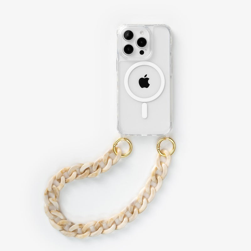 iPhone 15 Pro Crossbody Case Transparent MagSafe