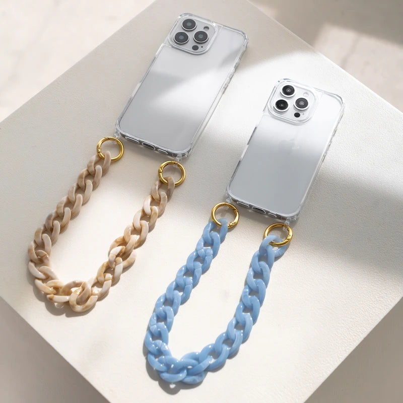 iPhone 17 Pro Crossbody Case Transparent MagSafe