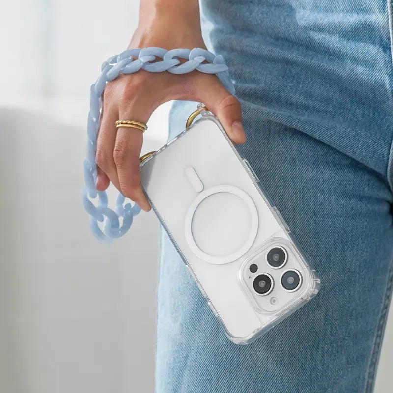 iPhone 17 Pro Crossbody Case Transparent MagSafe