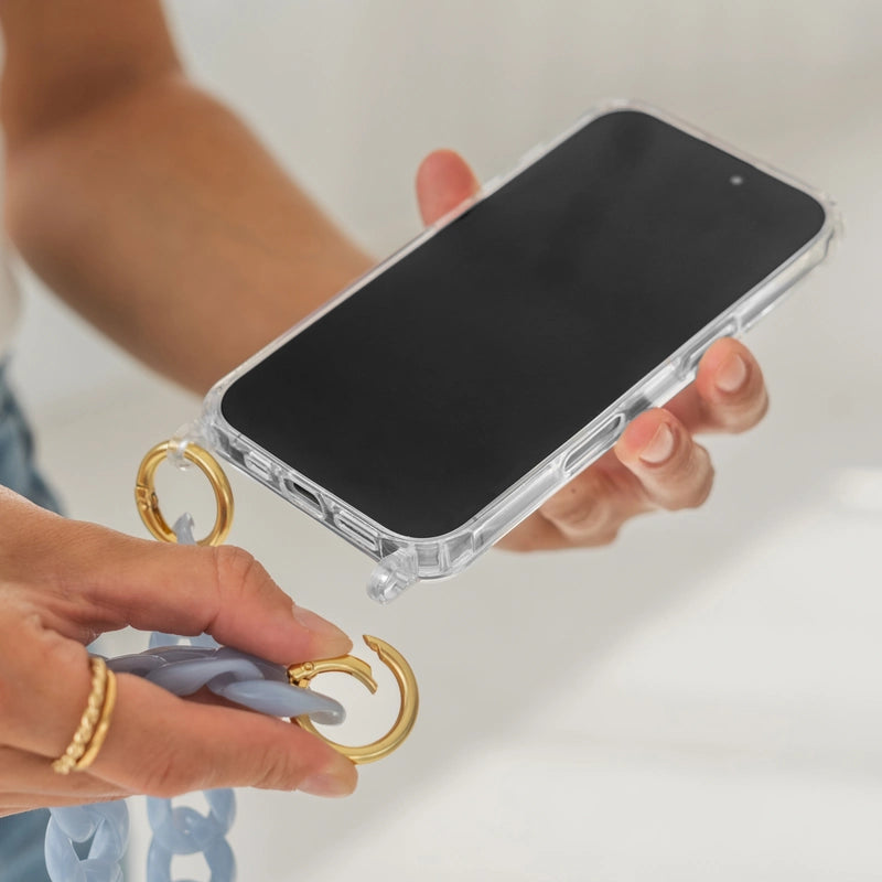 iPhone 16 Pro Crossbody Case Transparent MagSafe