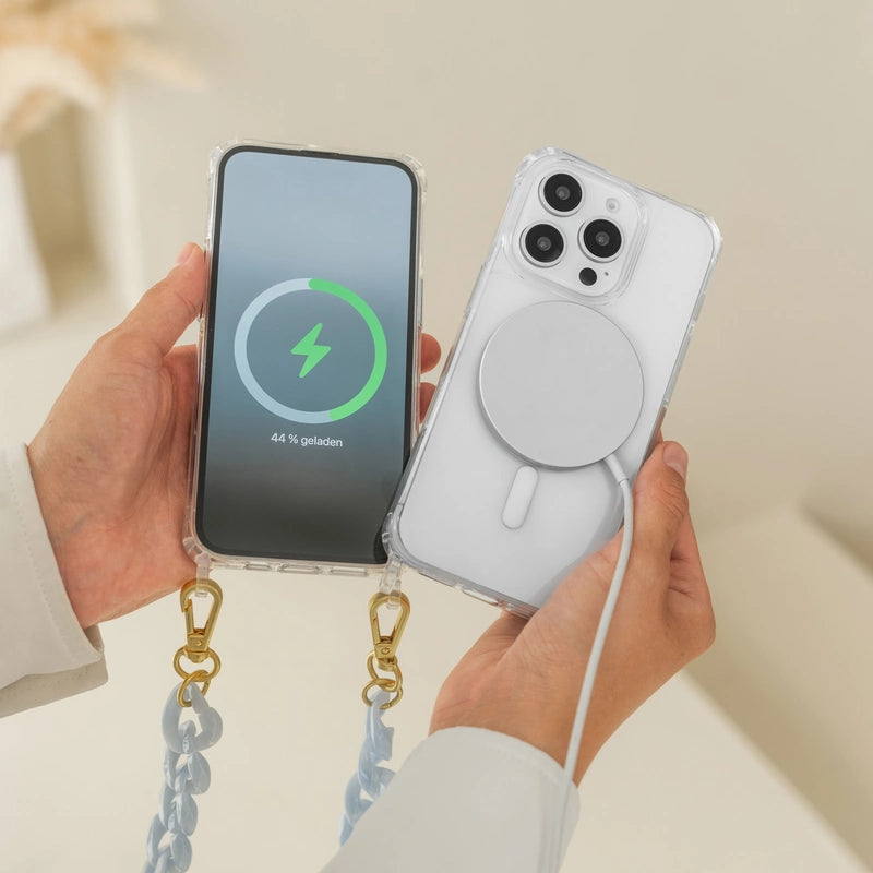 iPhone 15 Pro Crossbody Case Transparent MagSafe