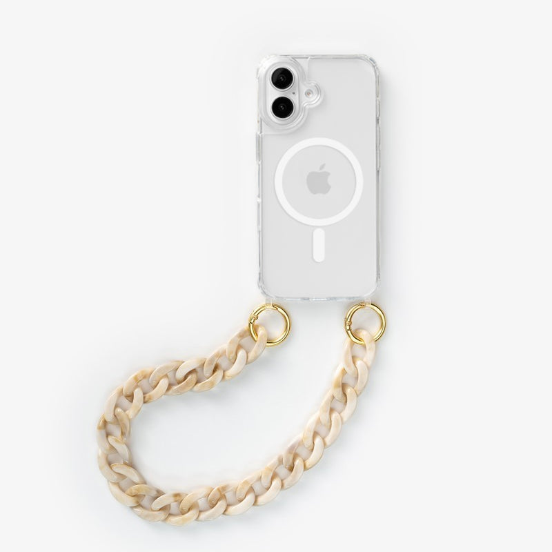 iPhone 17 Crossbody Case Transparent MagSafe