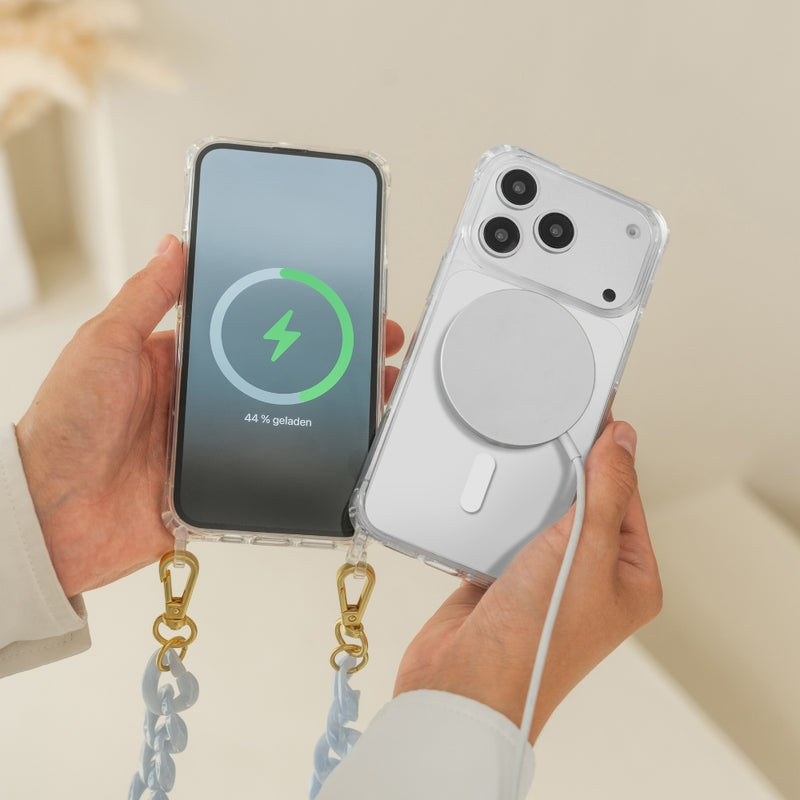 iPhone 17 Pro Crossbody Case Transparent MagSafe