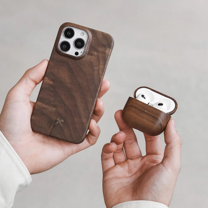 AirPods 1&2 Case Wood Walnut