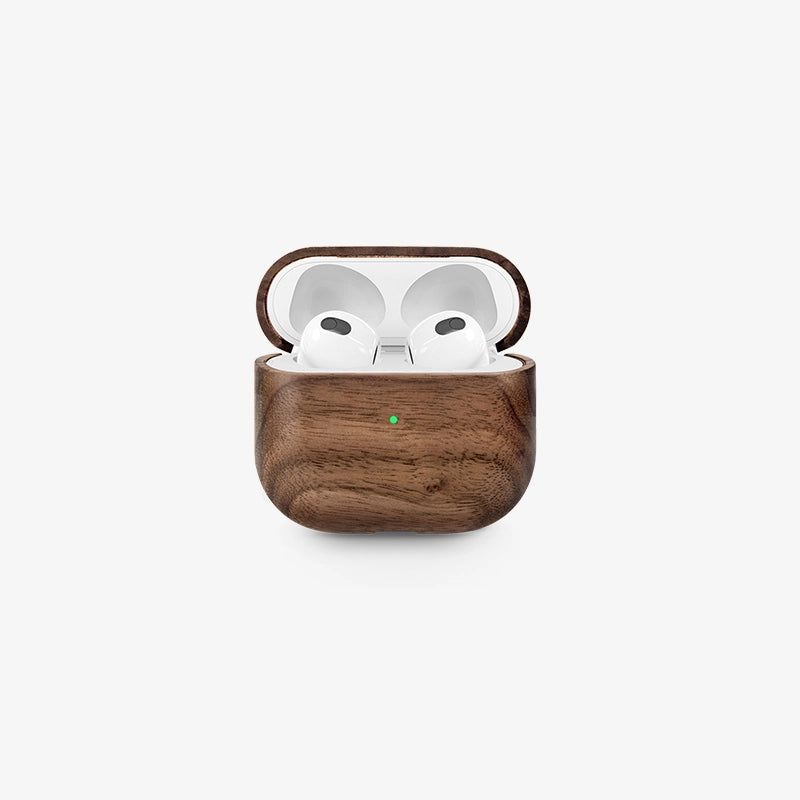 AirPods Case wood walnut