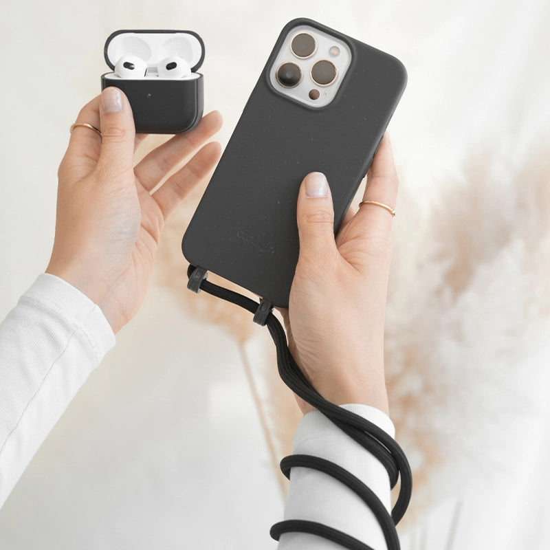 Interchangeable Crossbody Case Chain Black