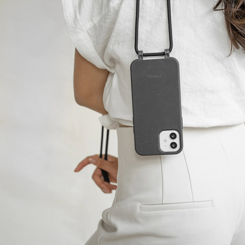 Interchangeable Crossbody Case Chain Black