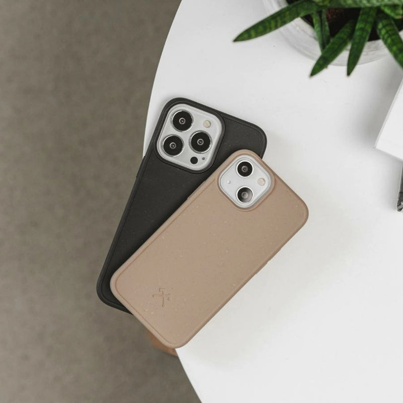 iPhone 13 phone case sustainable taupe brown