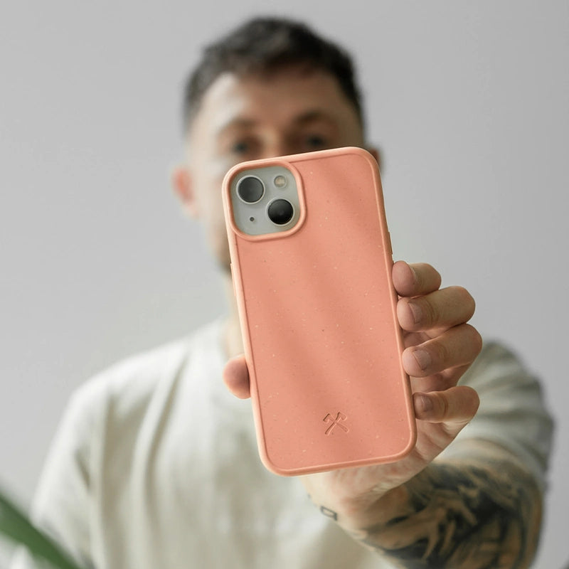 iPhone 13 Pro phone case sustainable peach
