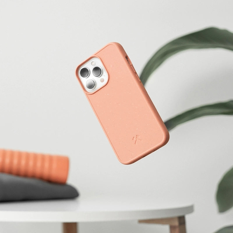 iPhone 13 Pro phone case sustainable peach