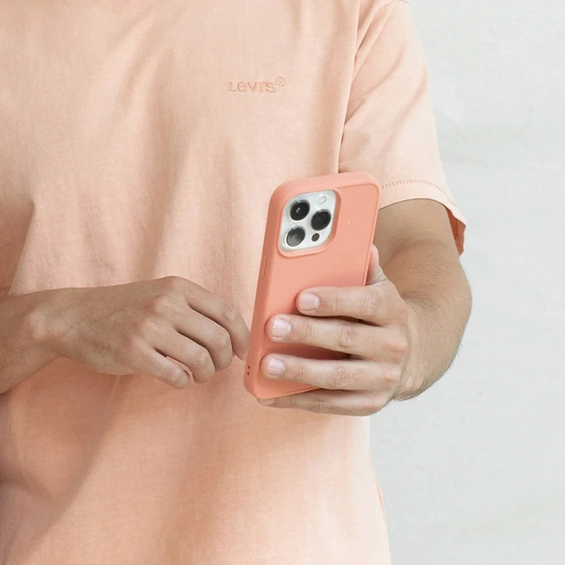 iPhone 13 Pro phone case sustainable peach