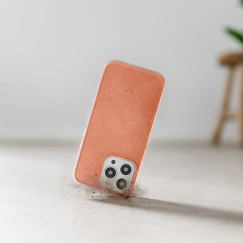 iPhone 13 Pro phone case sustainable peach