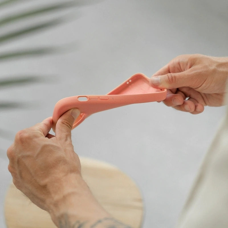 iPhone 13 Pro phone case sustainable peach