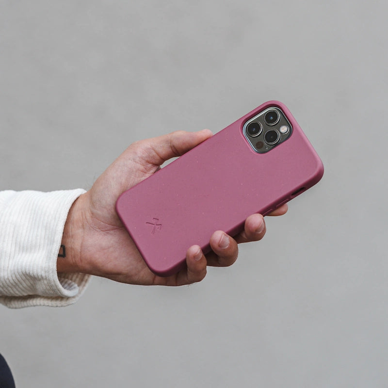 IPhone 11/ Xr case sustainable wine red