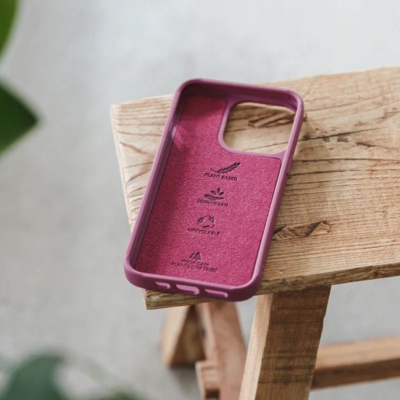 IPhone 11/ Xr case sustainable wine red
