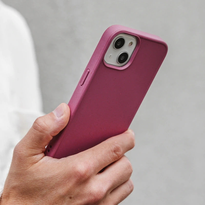 iPhone 13 phone case sustainable wine red