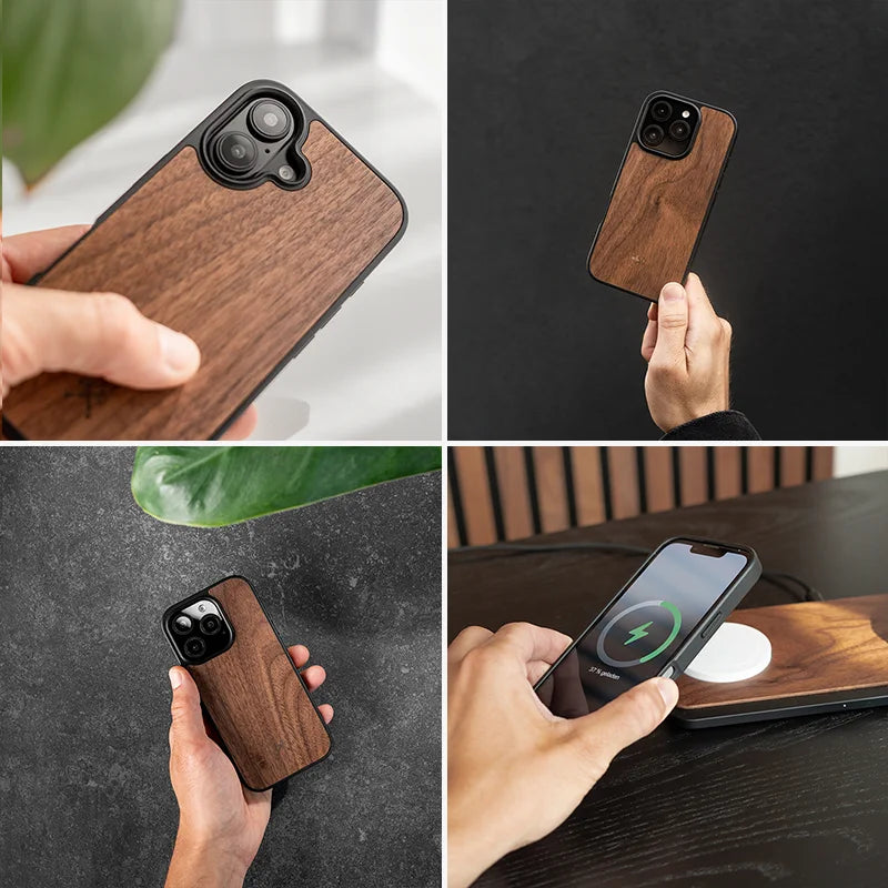iPhone 17 Air Case Walnut