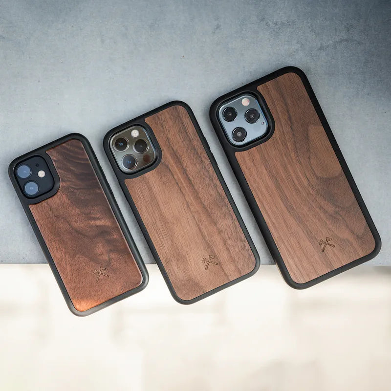 Iphone 12 Mini wood MagSafe phone case