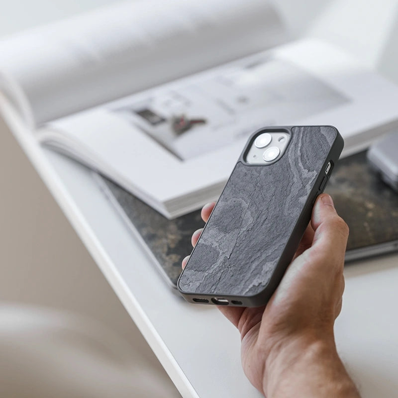 Iphone 14 stone MagSafe phone case