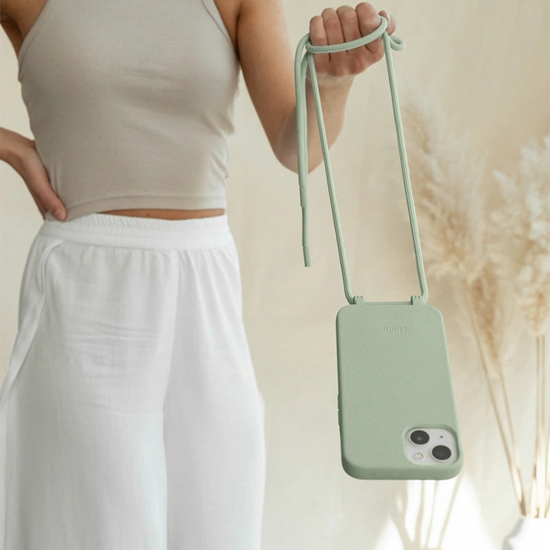 IPhone 14 Crossbody Case Detachable Green