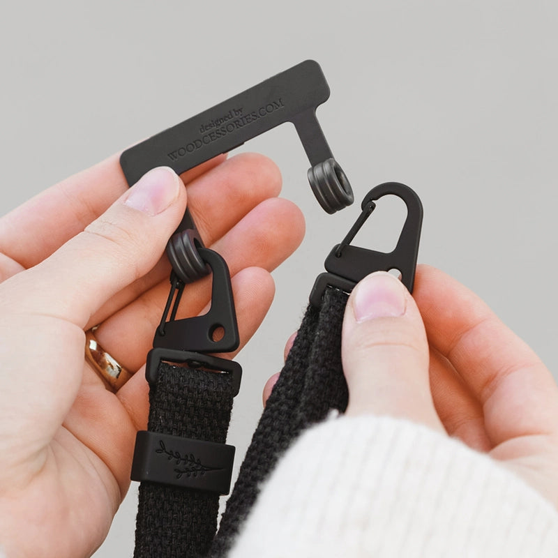 Necklace Case Strap Black