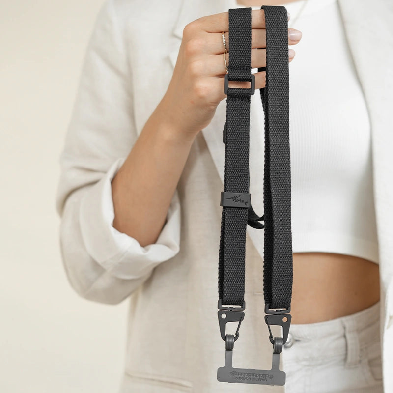 iPhone 14 Pro Crossbody Case Black