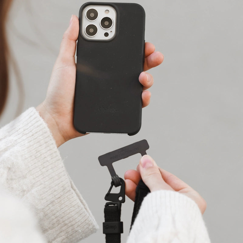 iPhone 14 Pro Crossbody Case Black
