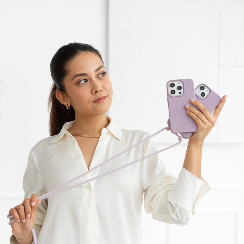 Crossbody Case iPhone 15 Pro Purple