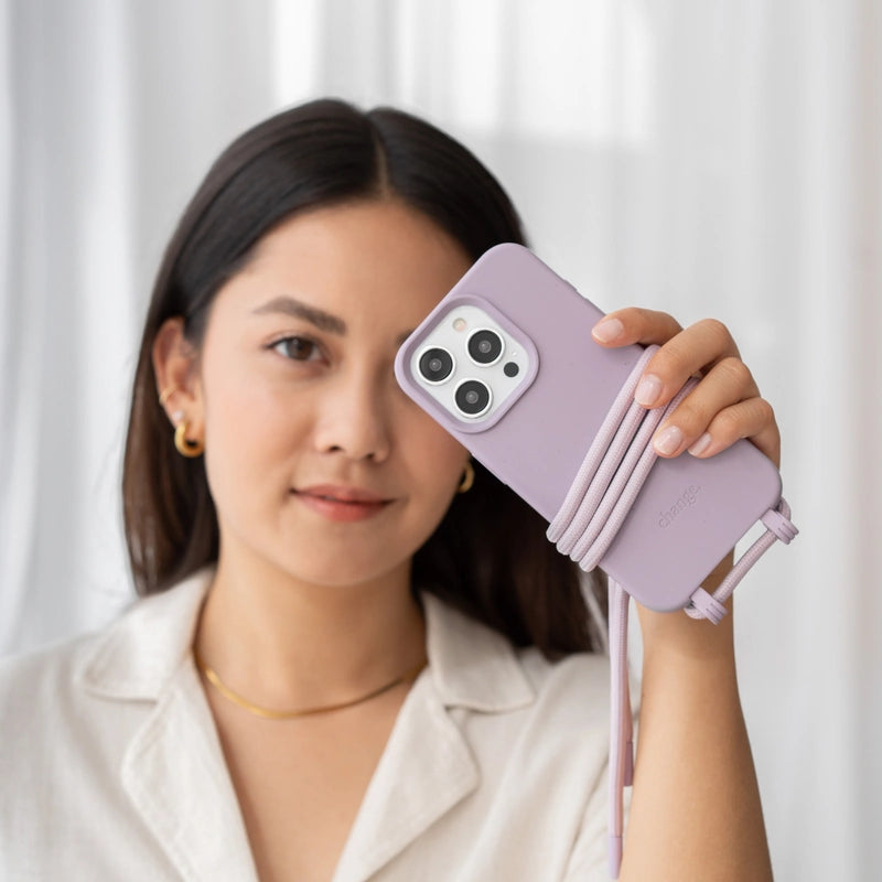 Crossbody Case iPhone 15 Pro Purple