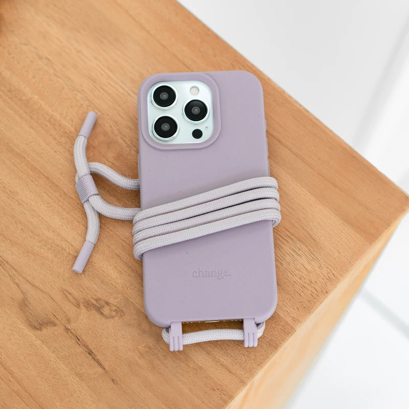 Crossbody Case iPhone 15 Pro Purple