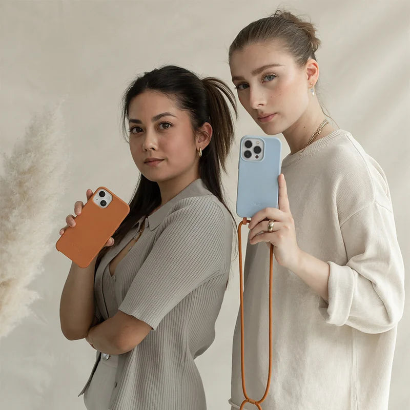 IPhone 11/ Xr Crossbody Case Detachable Orange