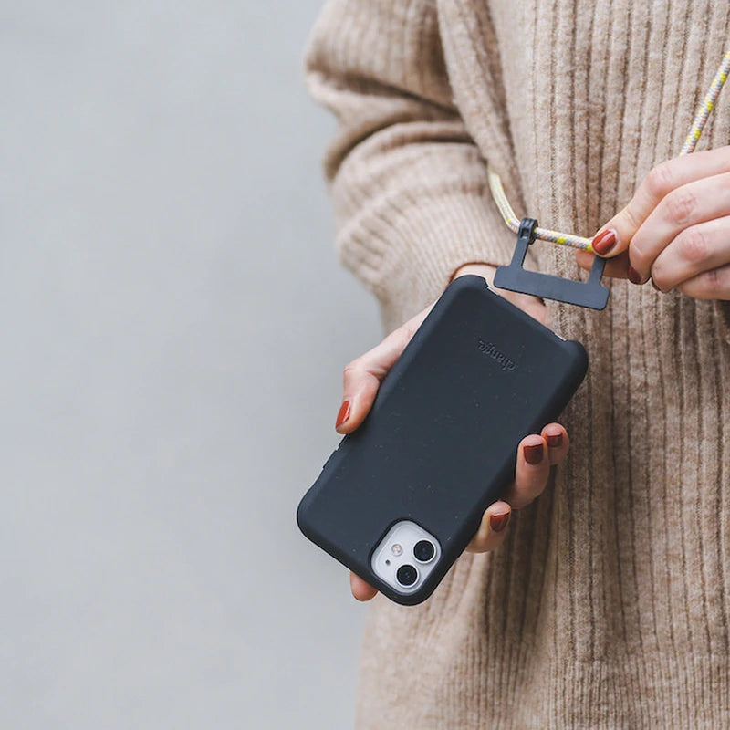 IPhone 14 Crossbody Case Detachable Black
